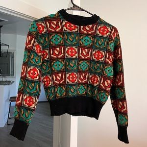 100% virgin wool sweater